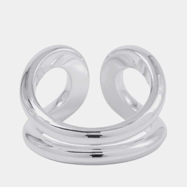 Pre Owned Hermes Lima Ring Size Pm/51/#11 Sv925