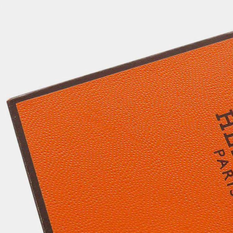 Pre Owned Hermes Caba Cityslide Clutchertige Ring Size 48/#8 Sv925