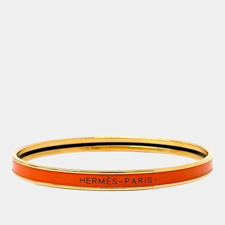 Pre Owned Hermes Metal Bangle Bracelet