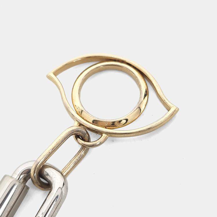 Pre Owned Hermes Metal Charm Key Ring