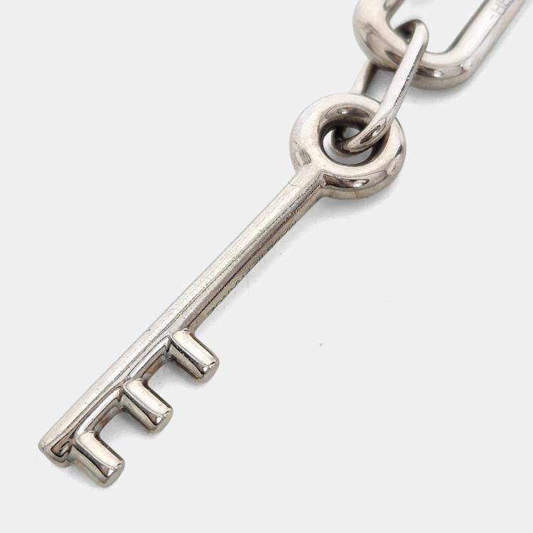 Pre Owned Hermes Metal Charm Key Ring