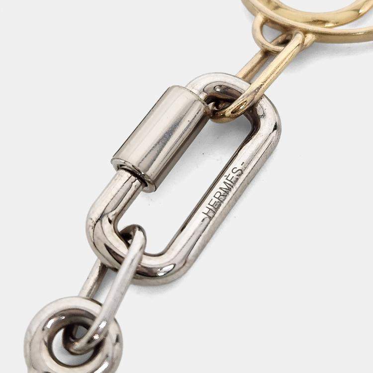 Pre Owned Hermes Metal Charm Key Ring