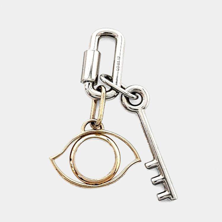 Pre Owned Hermes Metal Charm Key Ring