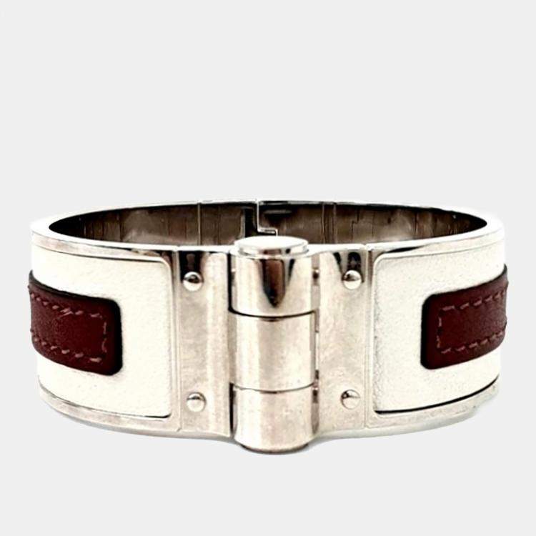 Pre Owned Hermes Metal Hinged Bracelet