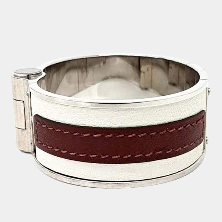 Pre Owned Hermes Metal Hinged Bracelet
