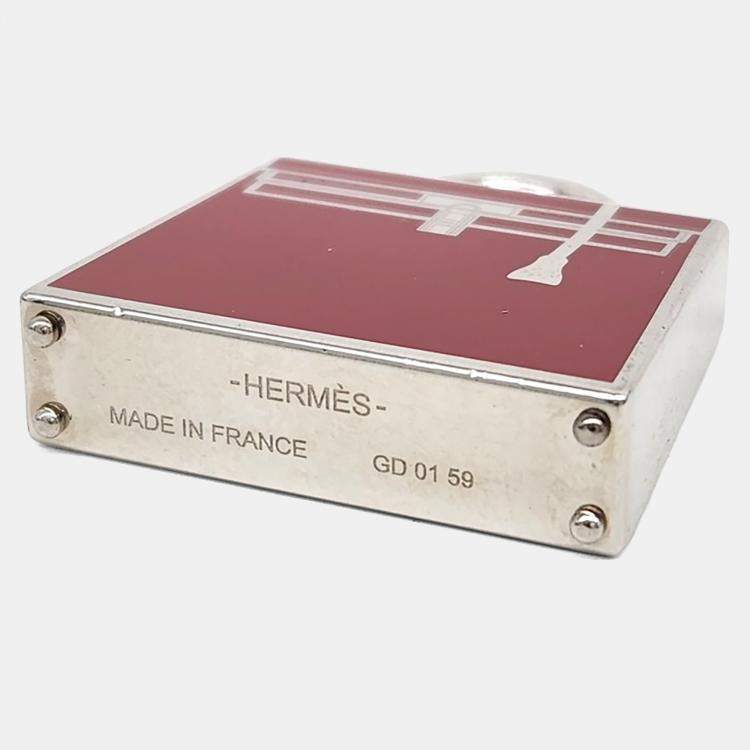 Pre Owned Hermes Metal Kelly Pendant