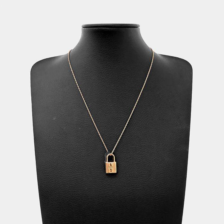 Pre Owned Hermes Metal O'Kelly Necklace