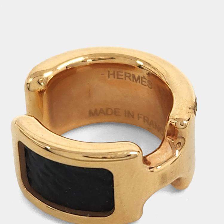 Pre Owned Hermes Metal Olympe Ear Cuff