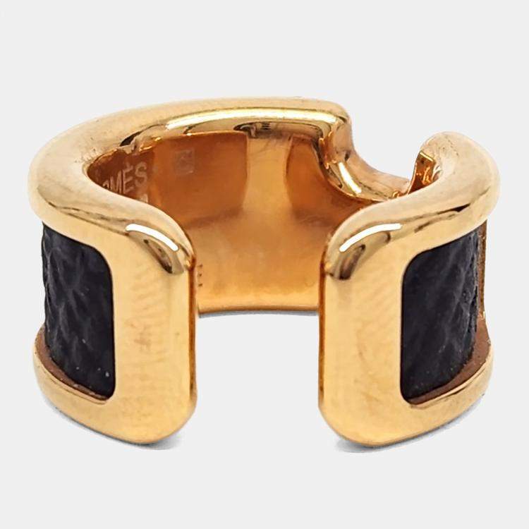 Pre Owned Hermes Metal Olympe Ear Cuff