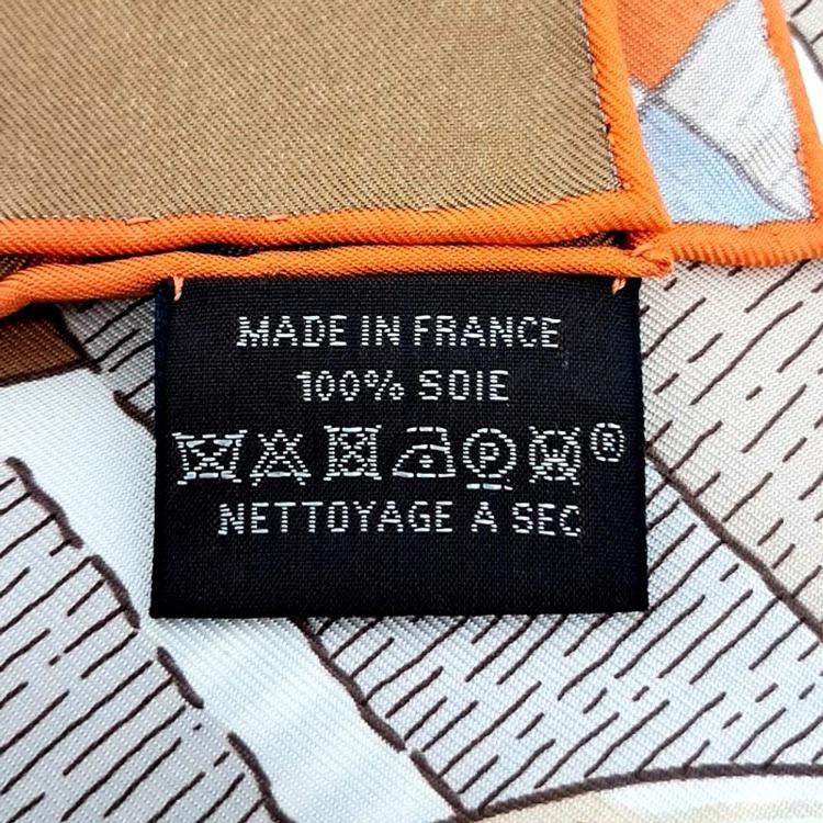 Pre Owned Hermes Silk Multicolor Scarf