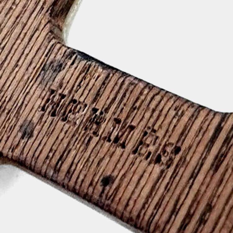 Pre Owned Hermes Brown Scarf Ring