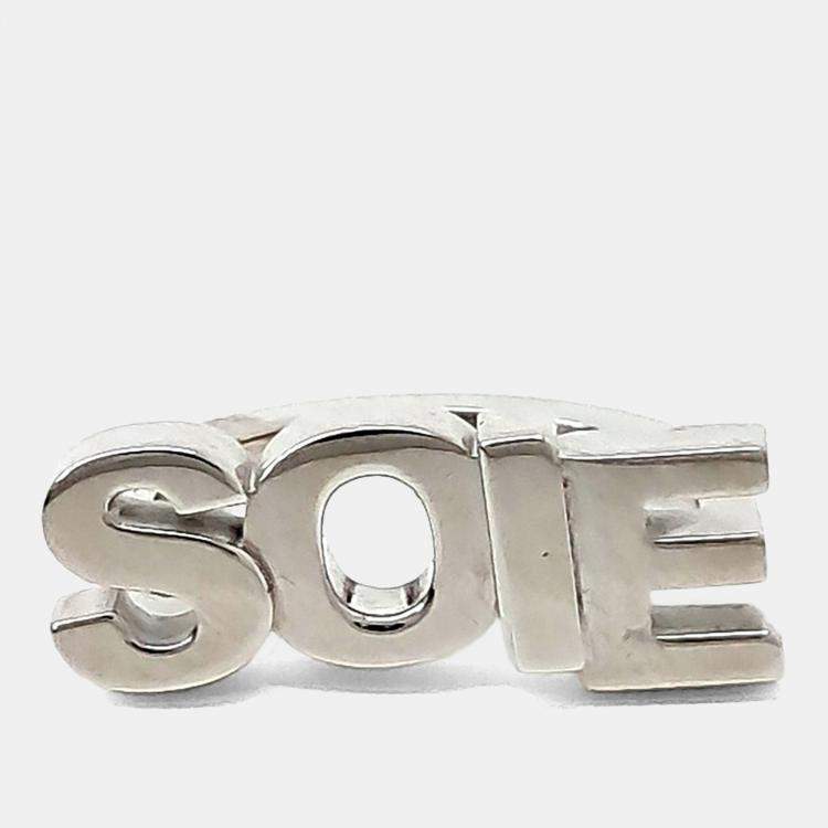 Pre Owned Hermes Metal Sua Scarf Ring