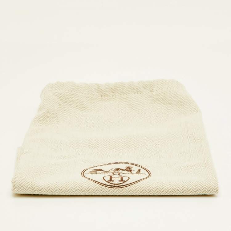 مملوكة مسبقًا Hermes Blue L'Intrus Silk Pleated Scarf