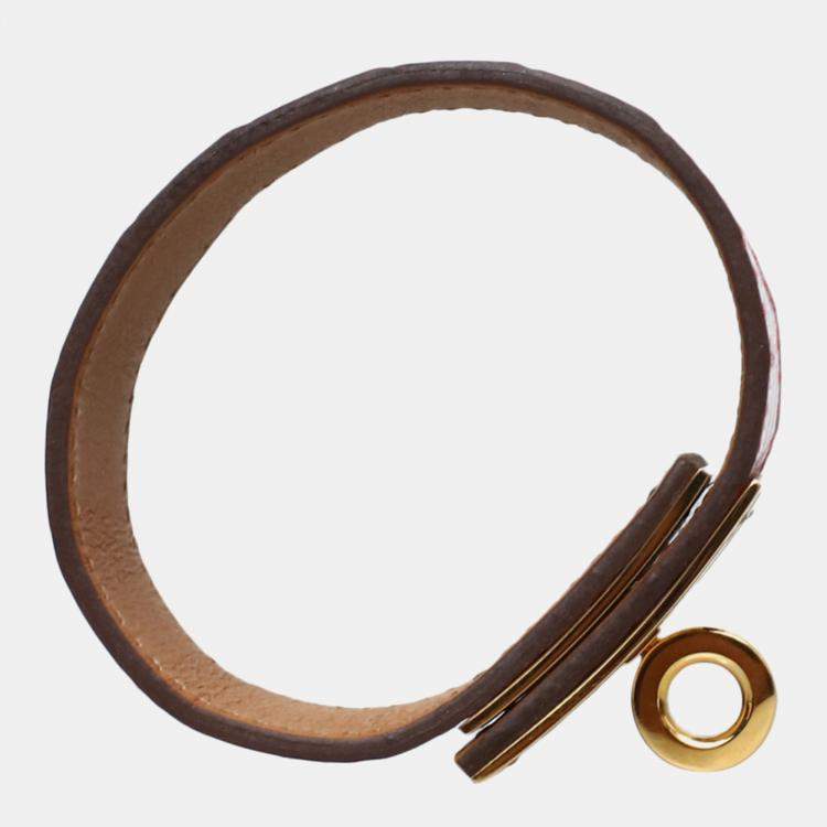 Pre Owned Hermes Alligator Kelly Dog Bracelet