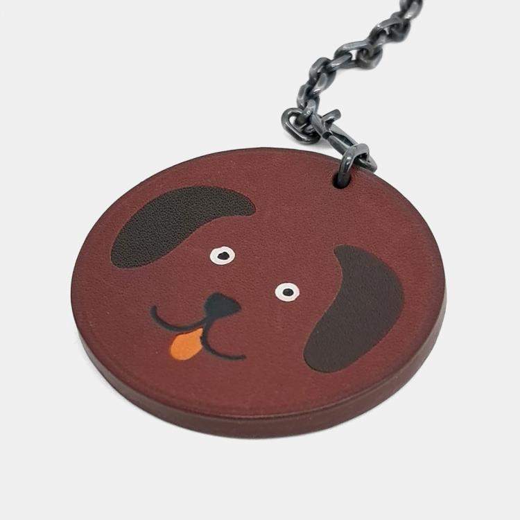 مملوكة مسبقًا Hermes Silver Chain Puppy Bag