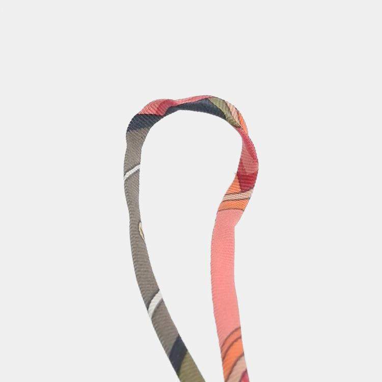 Pre Owned Hermes Petit Hache Silk Bag Charm