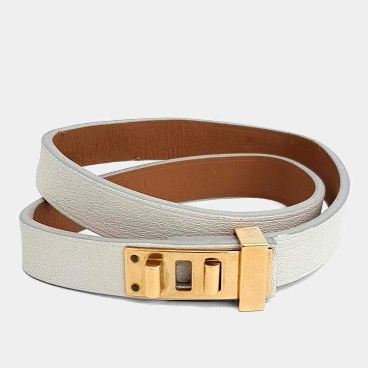 Pre Owned Hermes Minidog Double Bracelet