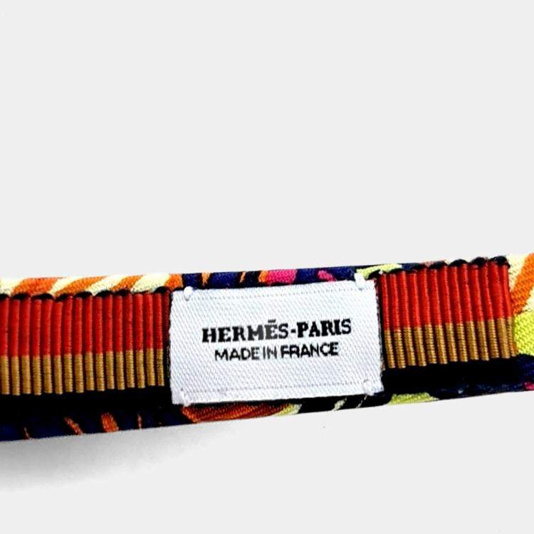 Pre Owned Hermes Multicolor Hairband