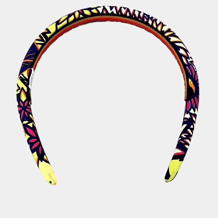 Pre Owned Hermes Multicolor Hairband