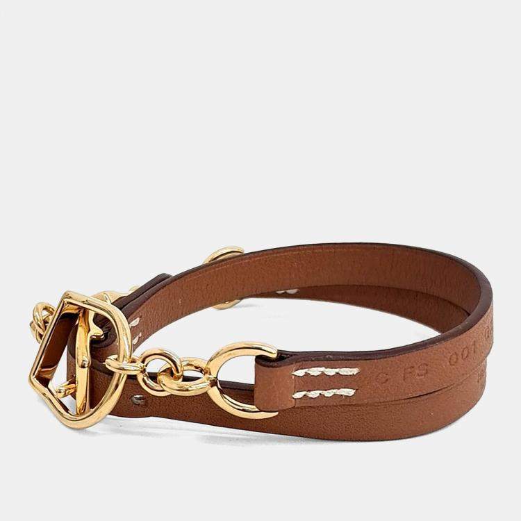 Pre Owned Hermes Etrier Bracelet