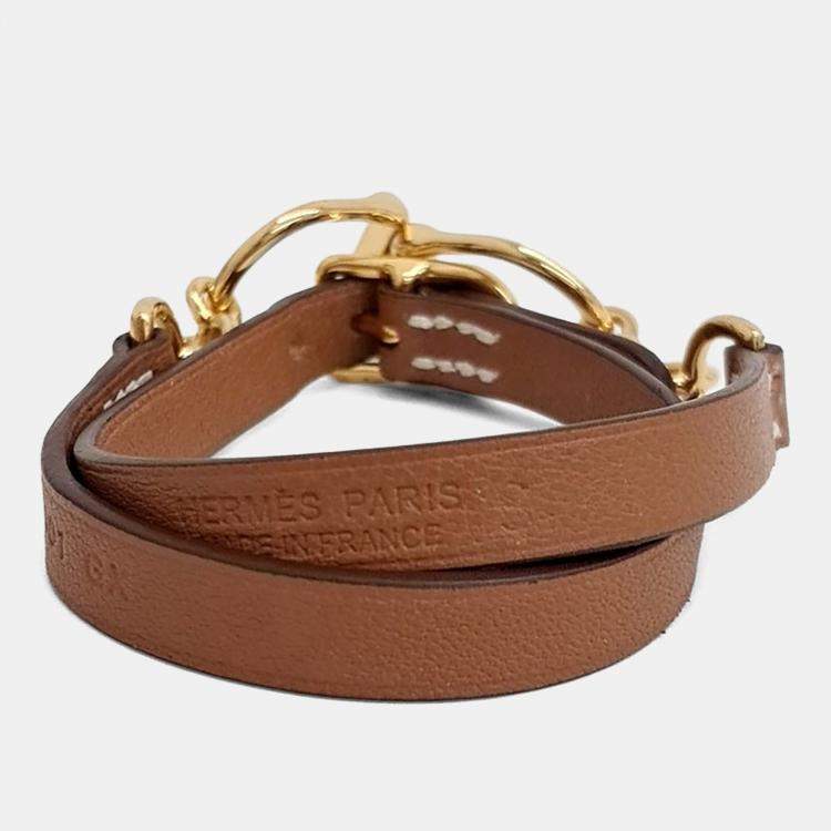 Pre Owned Hermes Etrier Bracelet