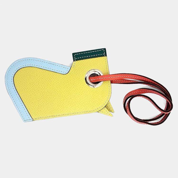 Pre Owned Hermes Multicolor Leather Camille Bag Charm