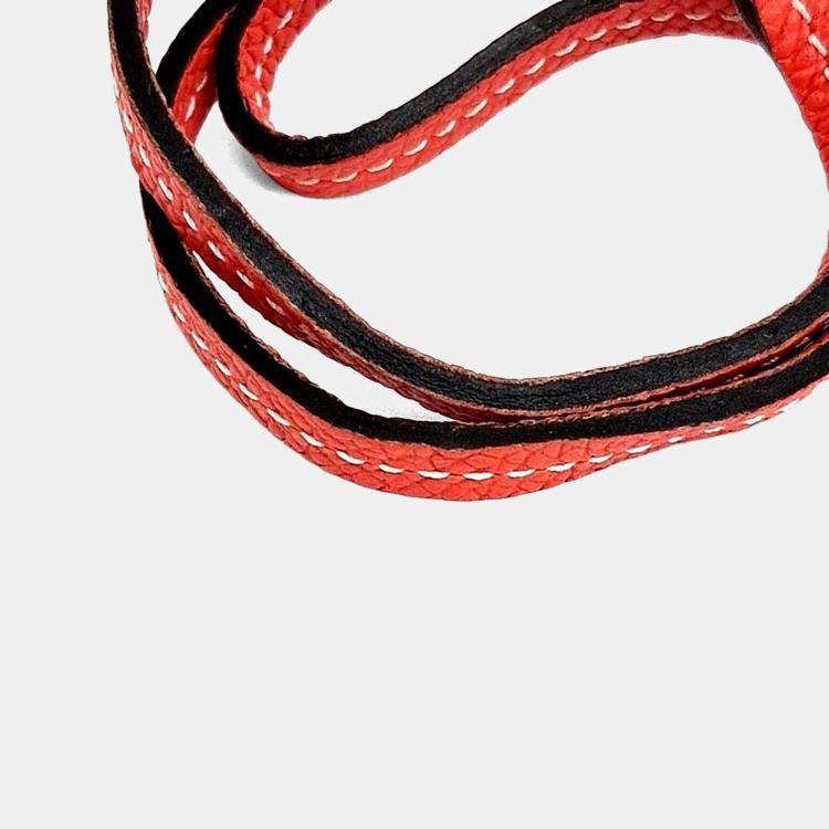 Pre Owned Hermes Multicolor Leather Camille Bag Charm