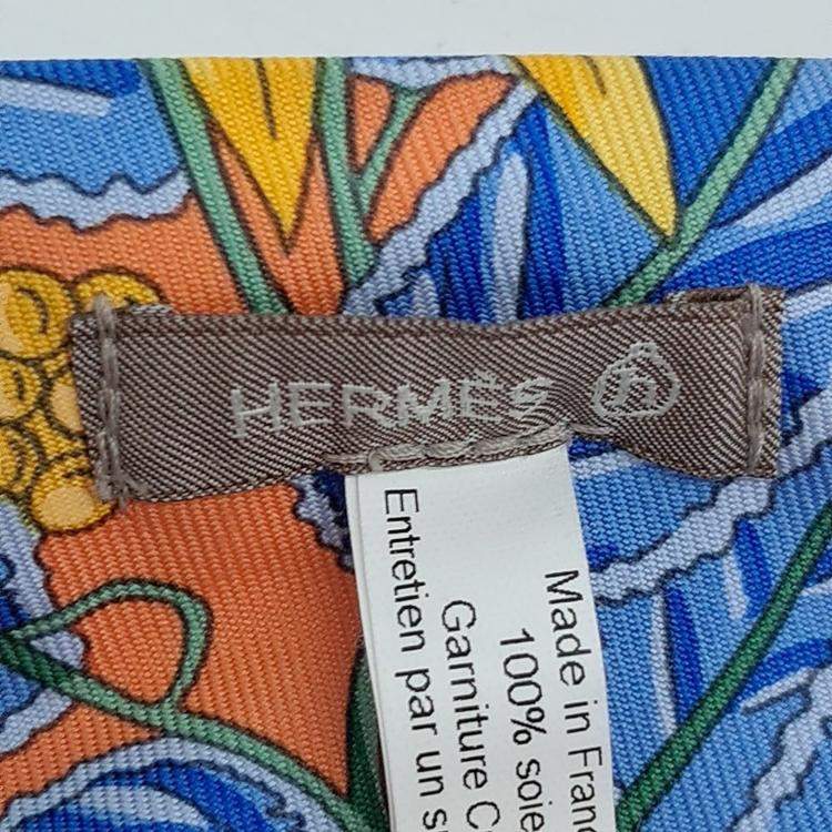 Pre Owned Hermes Petit H Silk Belt
