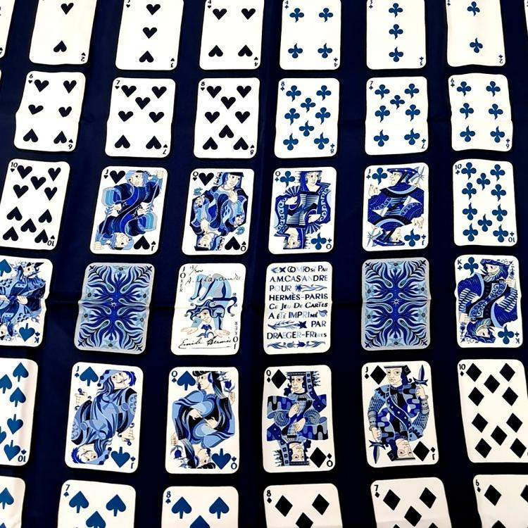 Pre Owned Hermes Multicolor Silk Scarf