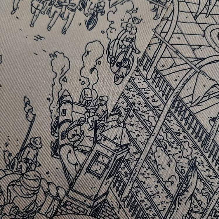 Pre Owned Hermes Maxi Twilly Slim