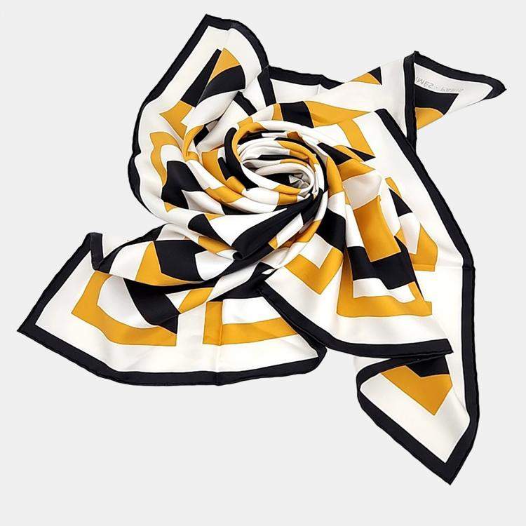 Pre Owned Hermes Multicolor Silk Scarf