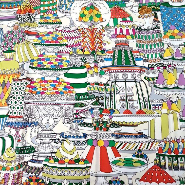 Pre Owned Hermes Multicolor Silk Scarf