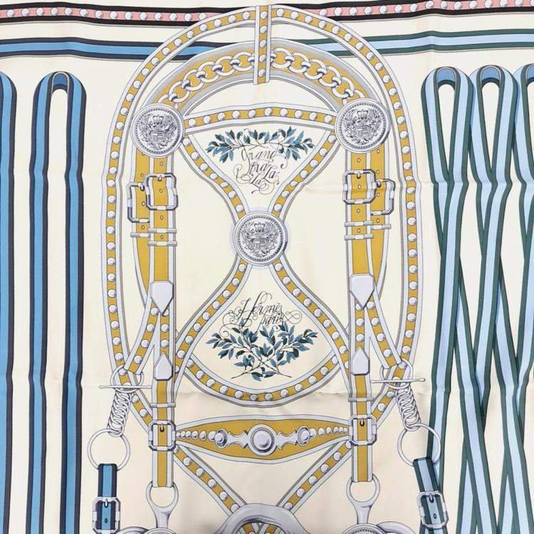 Pre Owned Hermes silk scarf