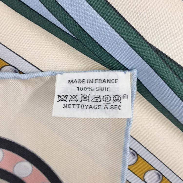 Pre Owned Hermes silk scarf