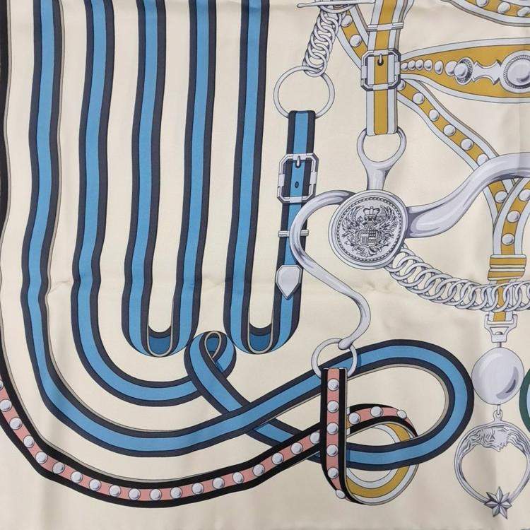 Pre Owned Hermes silk scarf