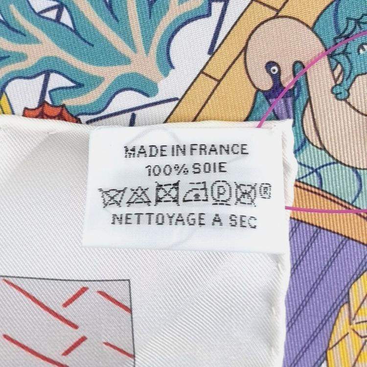 Pre Owned Hermes Silk Multicolor scarf