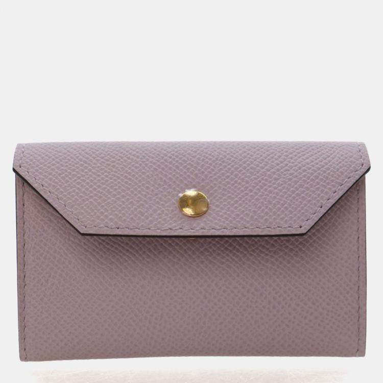 Pre Owned Hermes Mauve Pale Epsom Kelly Pocket Belt 18