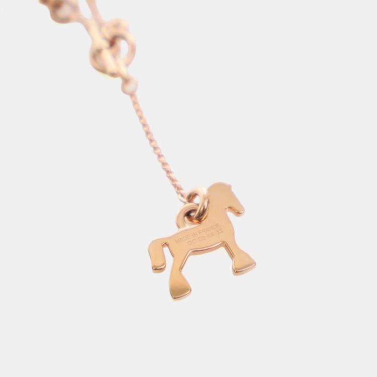 Pre Owned Hermes Cheval Necklace