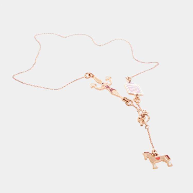 Pre Owned Hermes Cheval Necklace