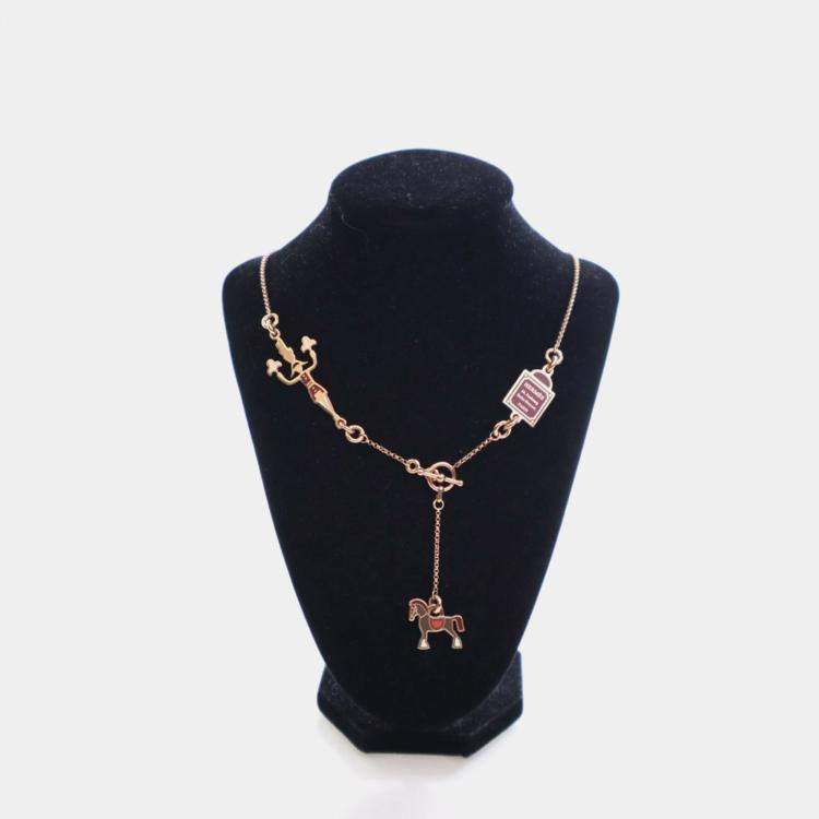 Pre Owned Hermes Cheval Necklace