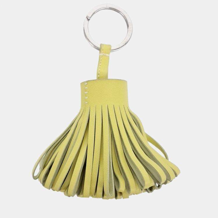Pre Owned Hermes Carmen tassel keyring