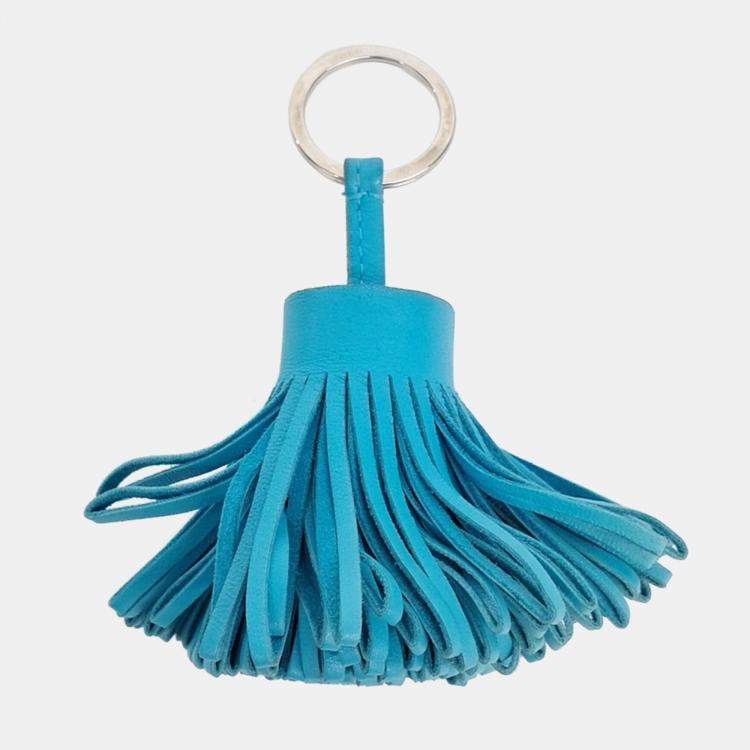 Pre Owned Hermes Carmen tassel keyring