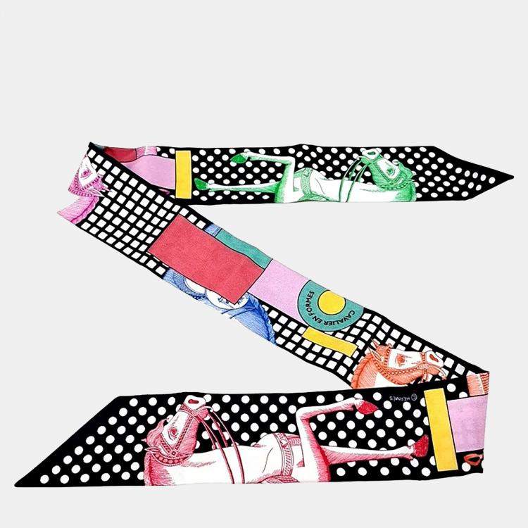 Pre Owned Hermes twilly scarf