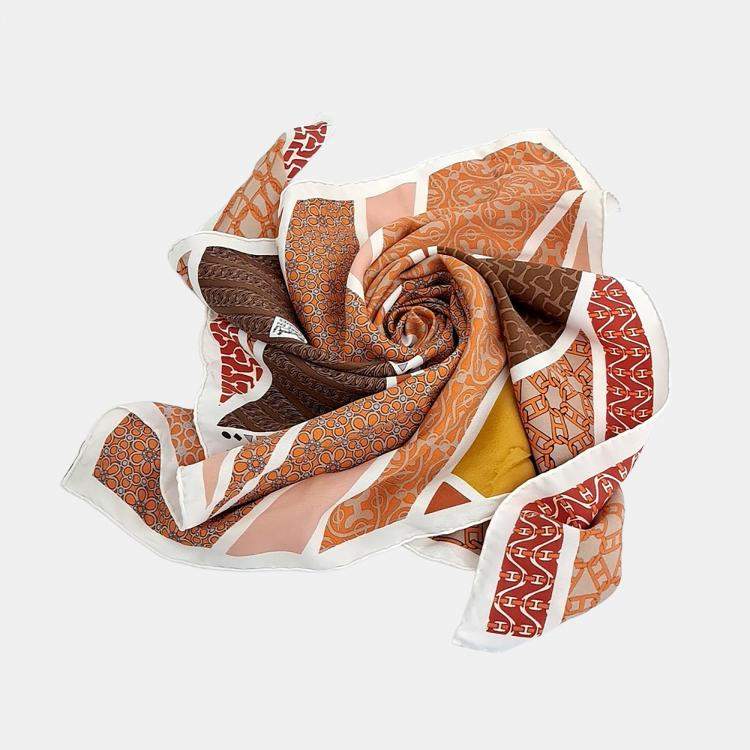 Pre Owned Hermes silk scarf