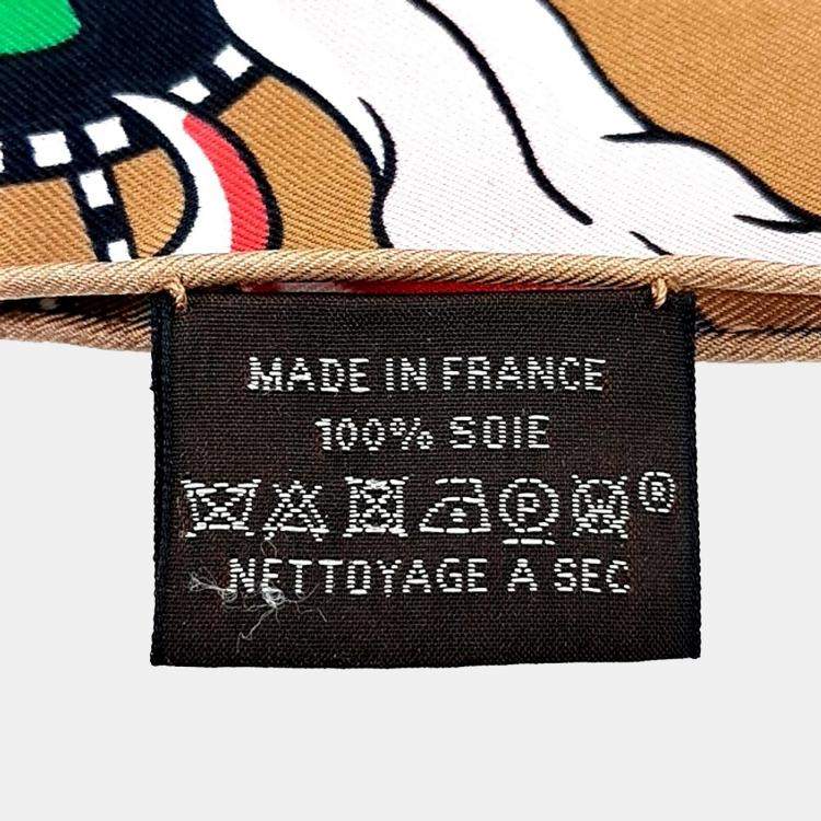 Pre Owned Hermes maxi silk scarf