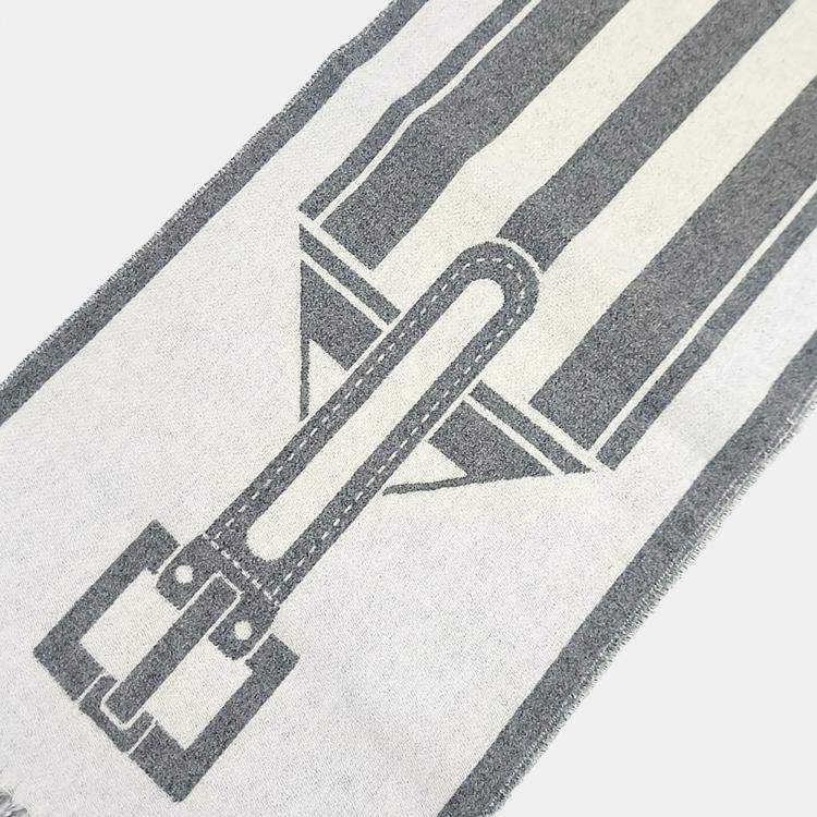 Pre Owned Hermes cashmere muffler