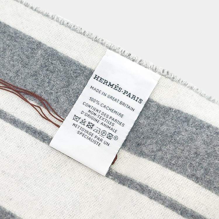 Pre Owned Hermes cashmere muffler