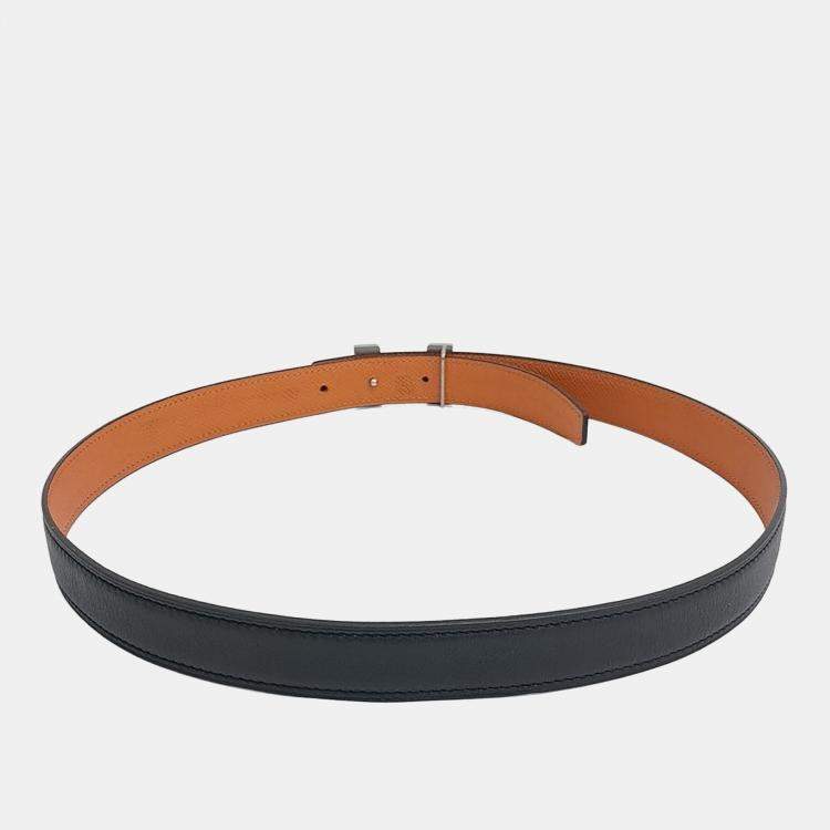 Pre Owned Hermes H reversible belt (C)