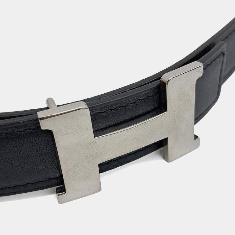 Pre Owned Hermes H reversible belt (C)