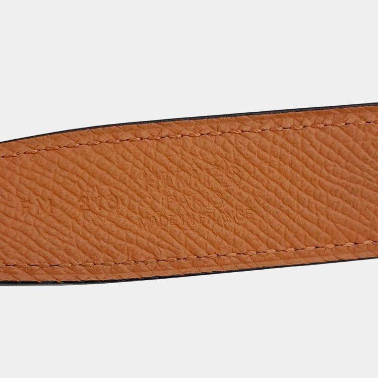 Pre Owned Hermes H reversible belt (C)